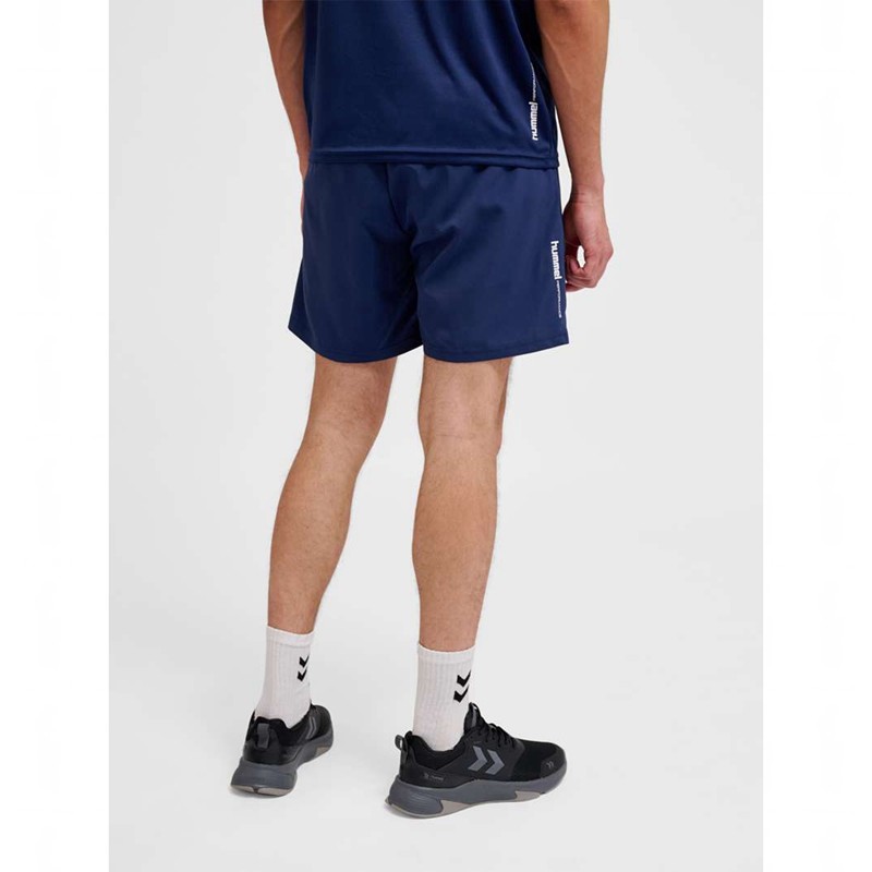 Hummel Pulse Workout Hoodie Heren Donkerblauw | 414927-776