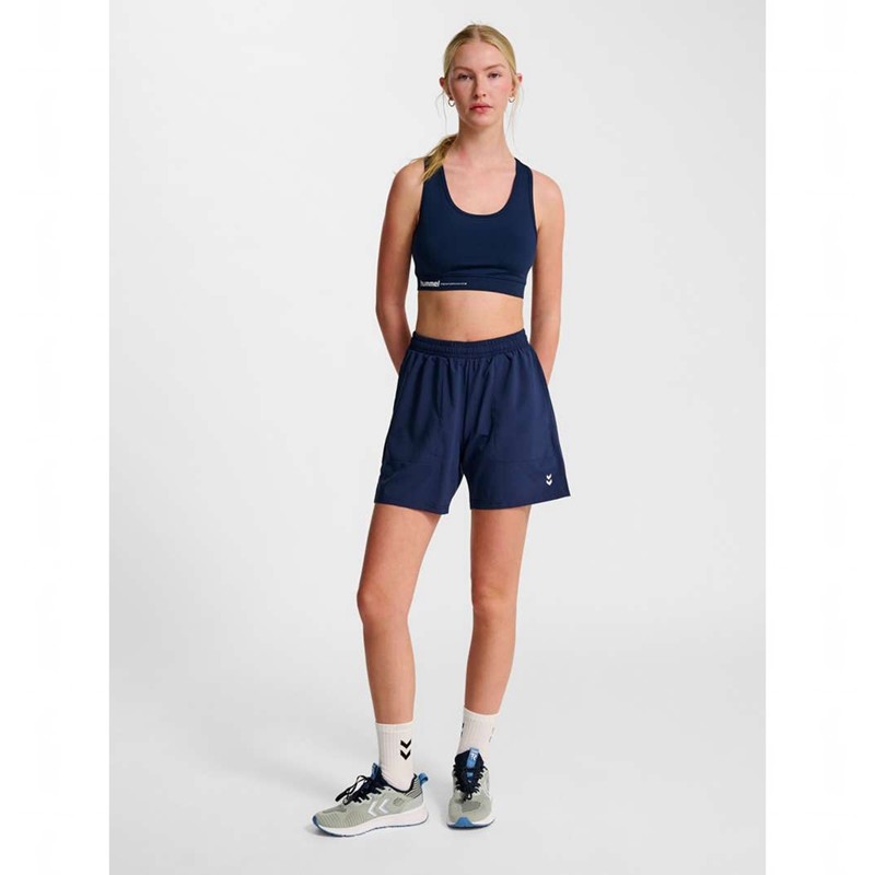 Hummel Pulse Workout Hoodie Heren Donkerblauw | 414927-776