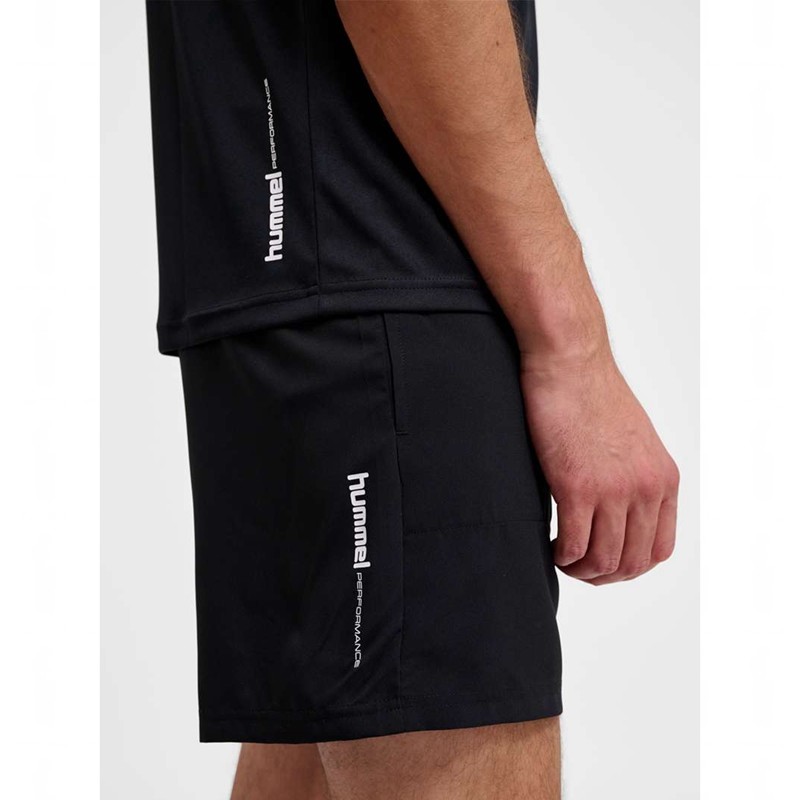 Hummel Pulse Workout Korte Broek Heren Zwart | 163727-976