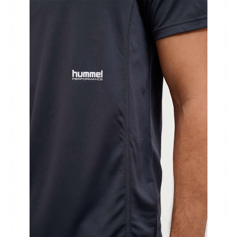 Hummel Pulse Workout S/S Jassen Heren Zwart | 737268-691