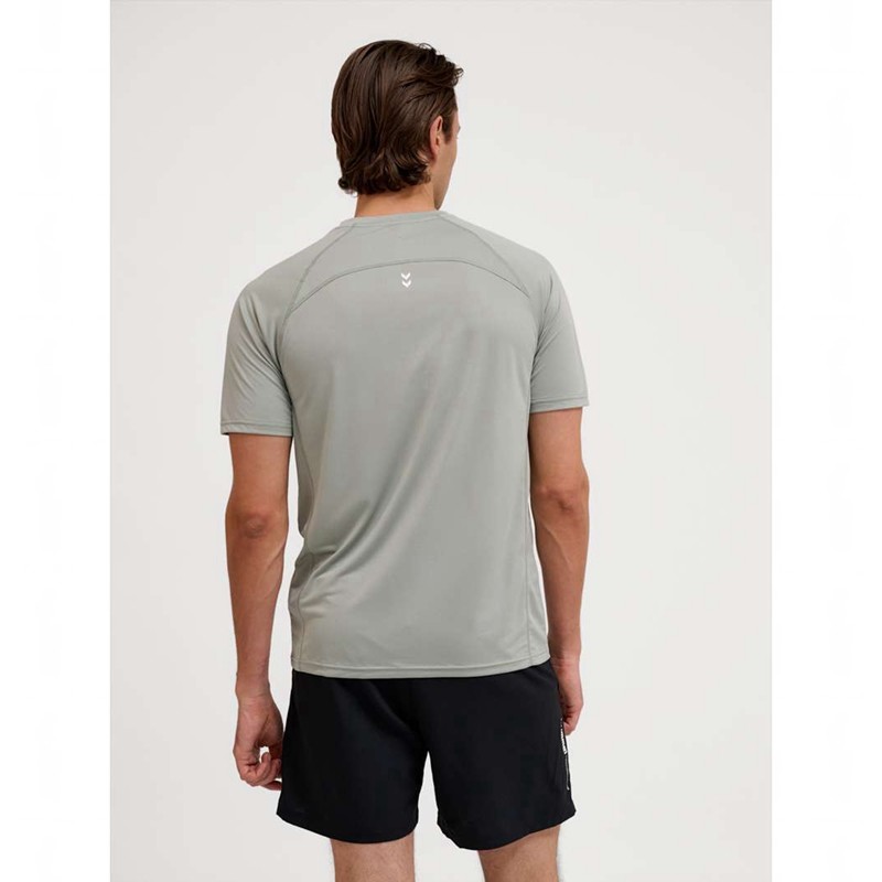 Hummel Pulse Workout S/S T-shirts Heren Grijs | 369260-401