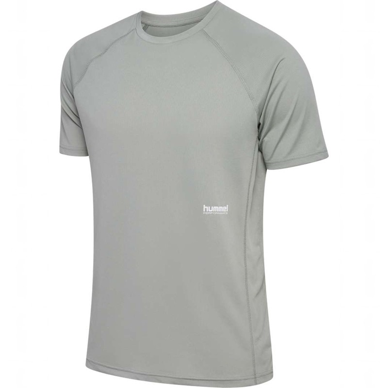 Hummel Pulse Workout S/S T-shirts Heren Grijs | 369260-401