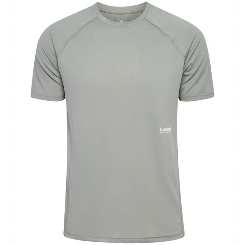 Hummel Pulse Workout S/S T-shirts Heren Grijs | 369260-401