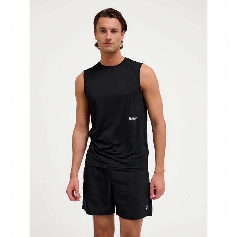 Hummel Pulse Workout Tanktop Heren Zwart | 064077-246