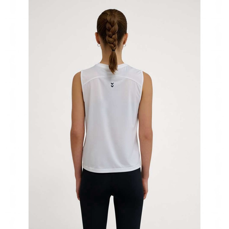 Hummel Pulse Workout W Tanktop Dames Wit | 709110-663