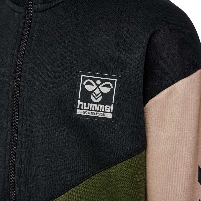 Hummel Rane Zip Jassen Kinderen Olijfgroen | 320293-256