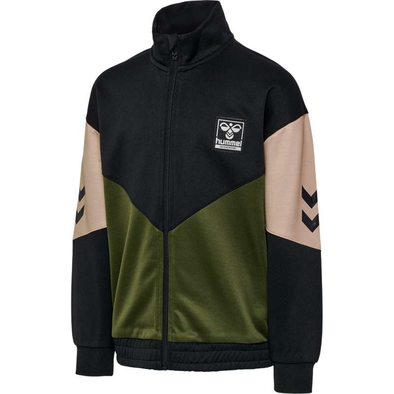 Hummel Rane Zip Jassen Kinderen Olijfgroen | 320293-256