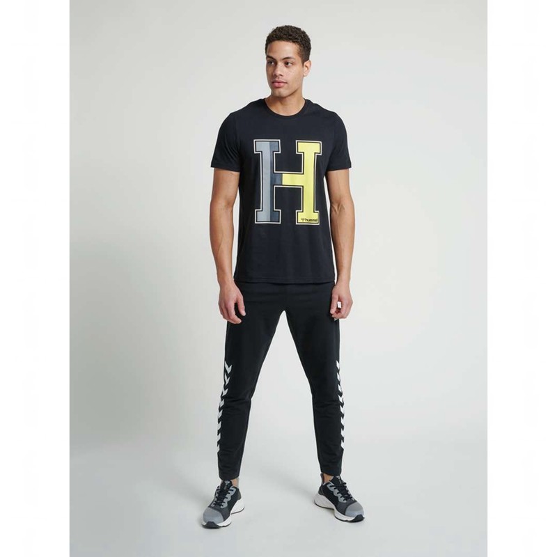 Hummel Ray 2.0 Tapered Broek Heren Zwart | 115485-062