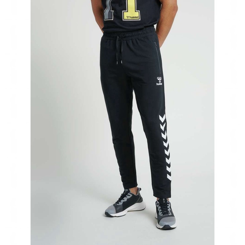 Hummel Ray 2.0 Tapered Broek Heren Zwart | 115485-062
