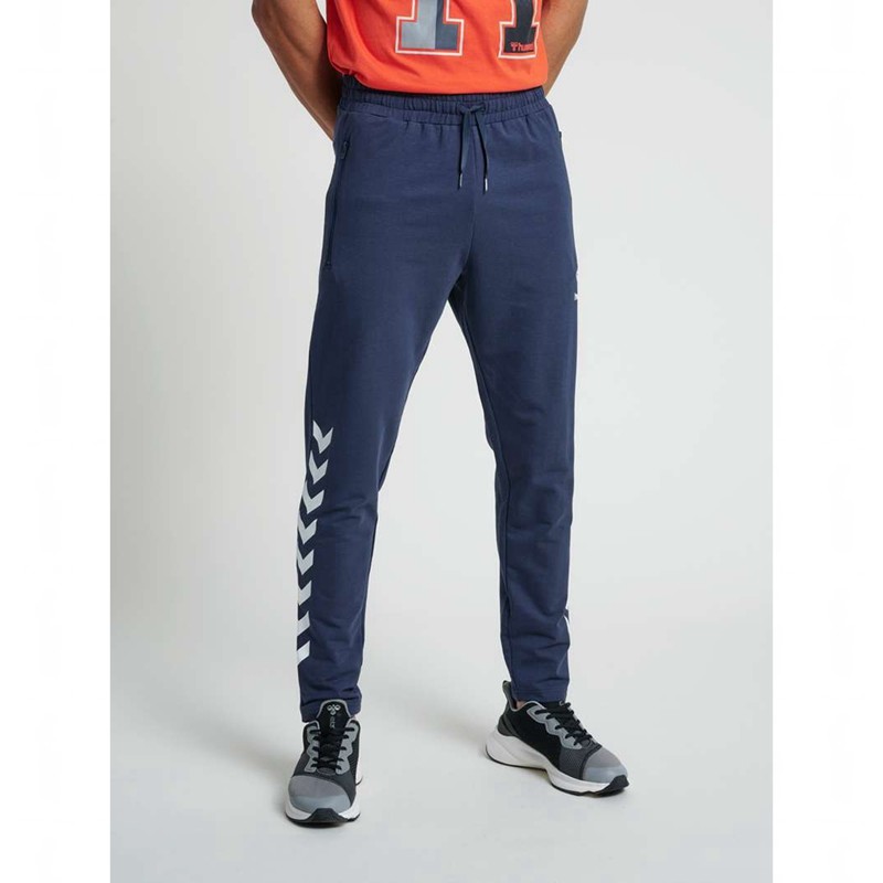 Hummel Ray 2.0 Tapered T-shirts Heren Donkerblauw | 627330-596