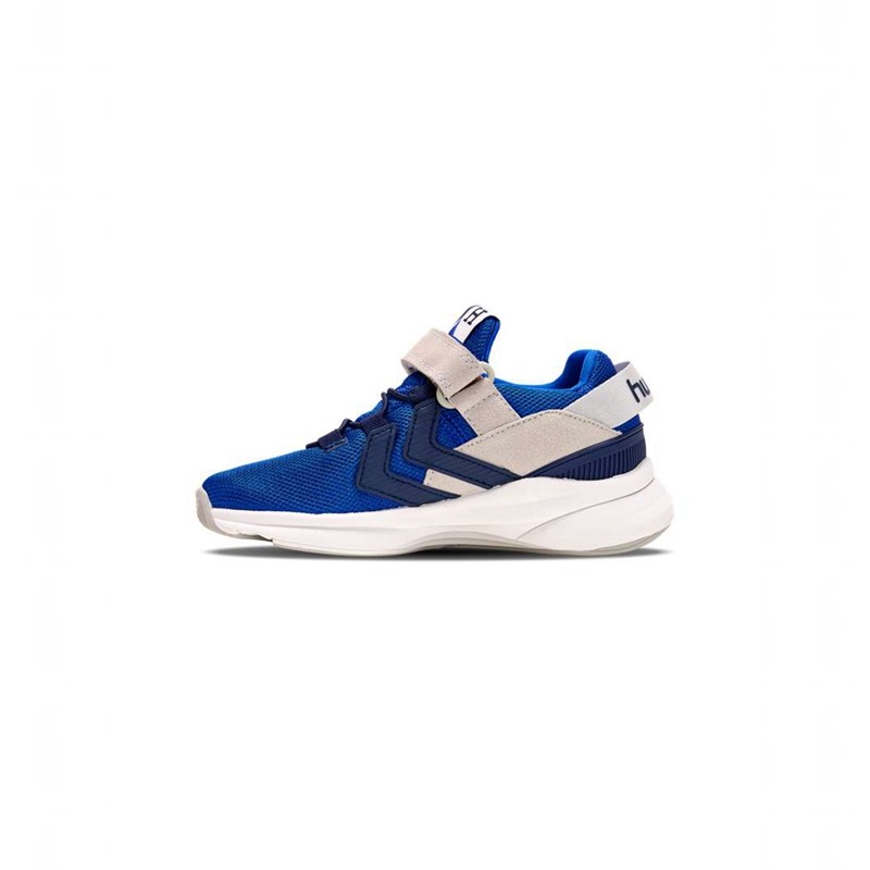 Hummel Reach 300 Recycled Jr Sneakers Kinderen Blauw | 330971-881