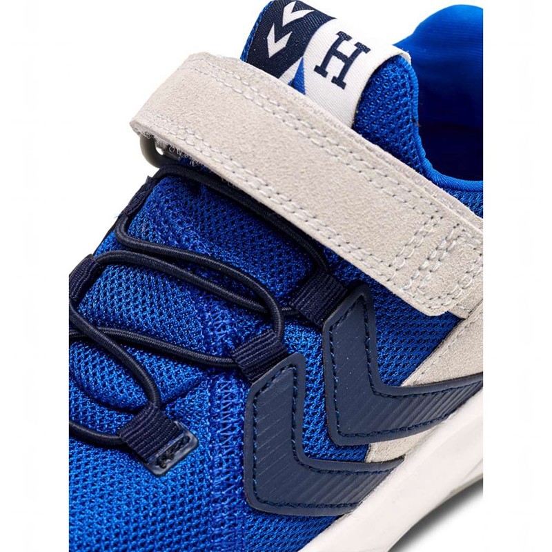 Hummel Reach 300 Recycled Jr Sneakers Kinderen Blauw | 330971-881