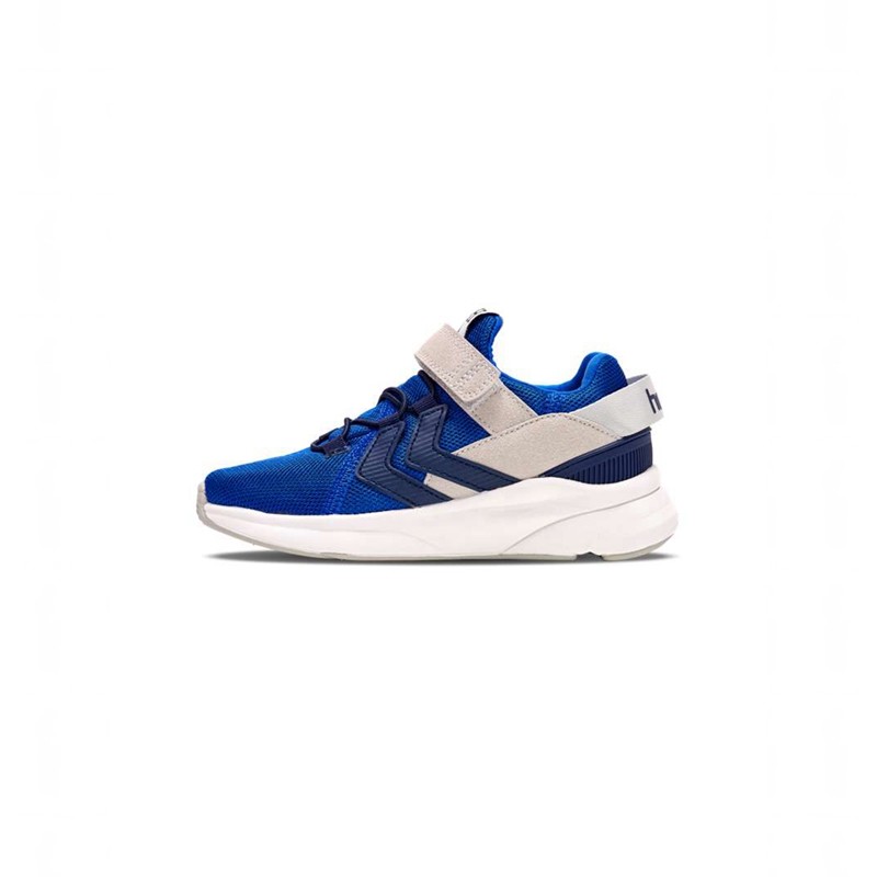 Hummel Reach 300 Recycled Jr Sneakers Kinderen Blauw | 330971-881