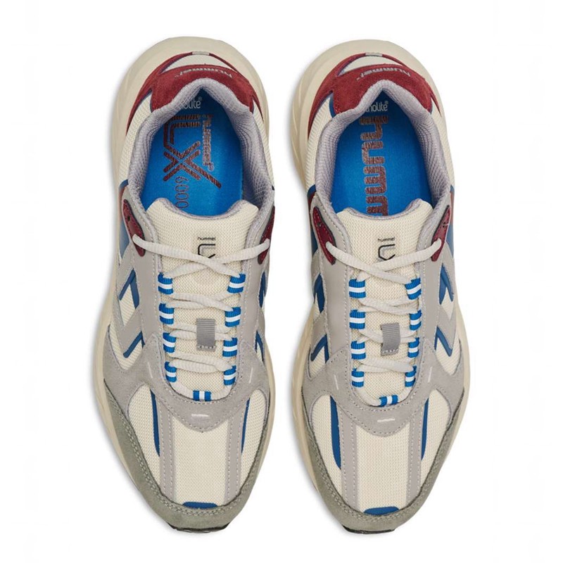 Hummel Reach Lx 6000 Urban Sneakers Heren Wit | 066752-876