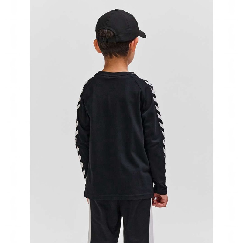 Hummel Ready L/S T-shirts Kinderen Zwart | 849915-873