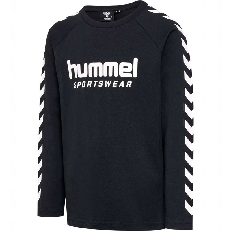 Hummel Ready L/S T-shirts Kinderen Zwart | 849915-873