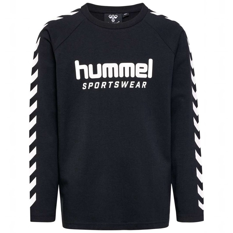 Hummel Ready L/S T-shirts Kinderen Zwart | 849915-873