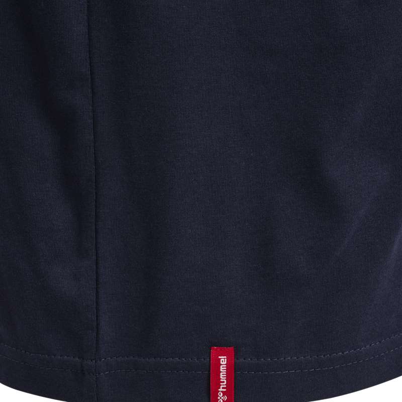 Hummel Red Basic S/S Sneakers Heren Donkerblauw | 049680-243