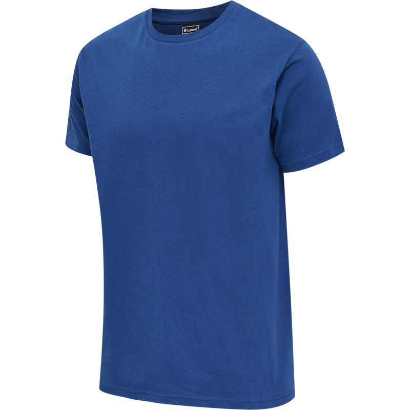Hummel Red Basic S/S T-shirts Heren Blauw | 388910-847