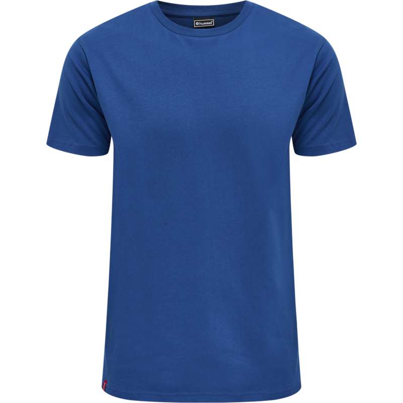 Hummel Red Basic S/S T-shirts Heren Blauw | 388910-847