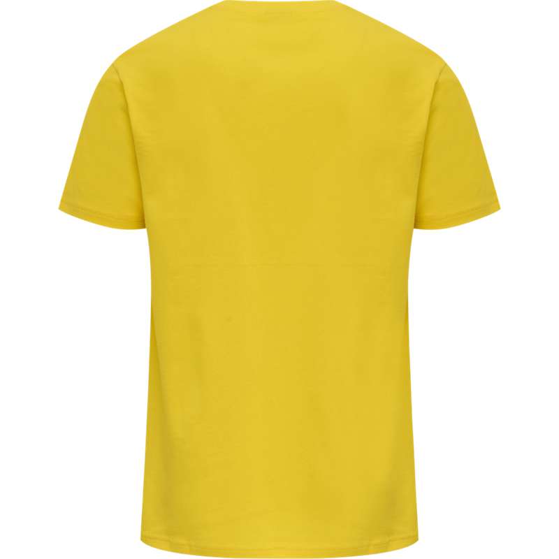 Hummel Red Basic S/S T-shirts Heren Geel | 577195-650
