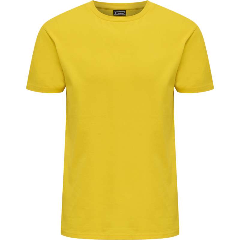 Hummel Red Basic S/S T-shirts Heren Geel | 577195-650
