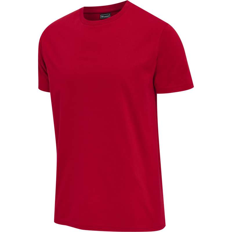 Hummel Red Basic S/S T-shirts Heren Rood | 720649-231
