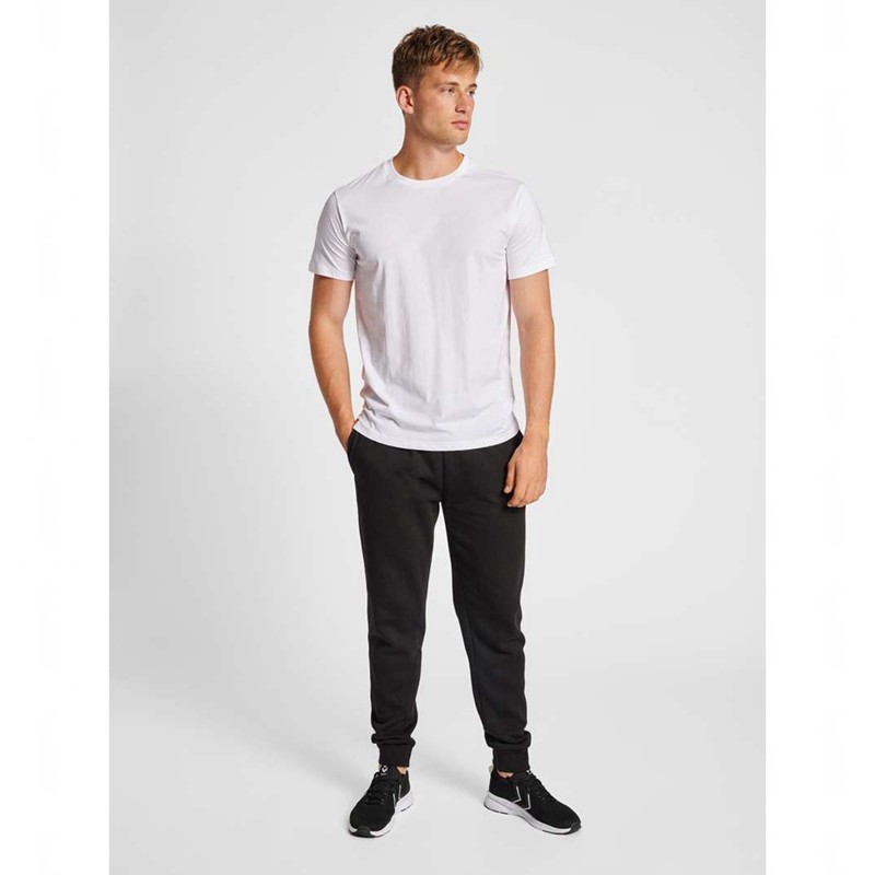 Hummel Red Basic S/S T-shirts Heren Wit | 692056-952