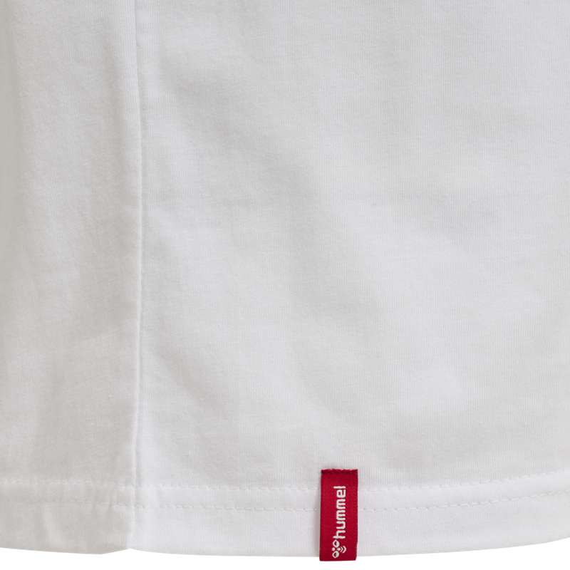 Hummel Red Basic S/S T-shirts Heren Wit | 692056-952