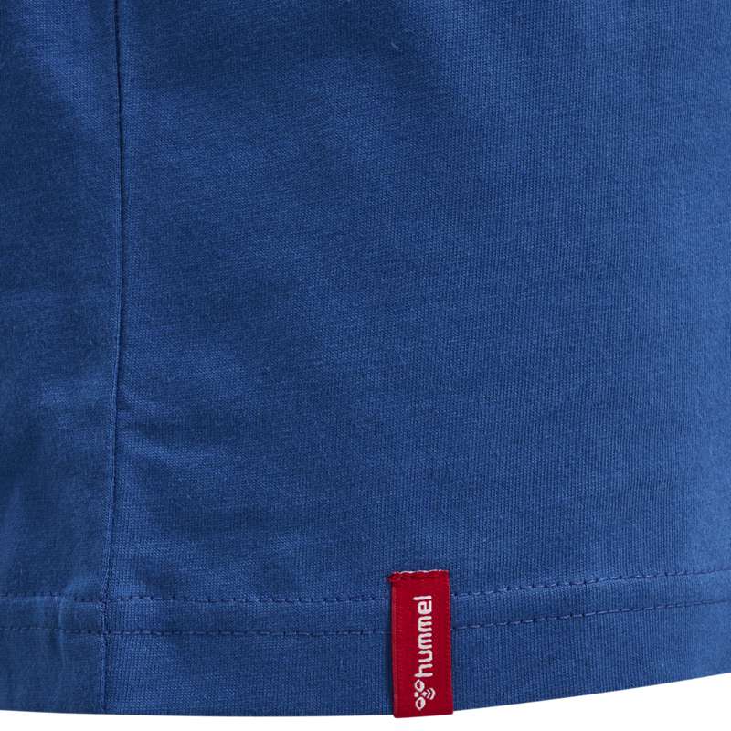 Hummel Red Basic S/S T-shirts Kinderen Blauw | 100344-860