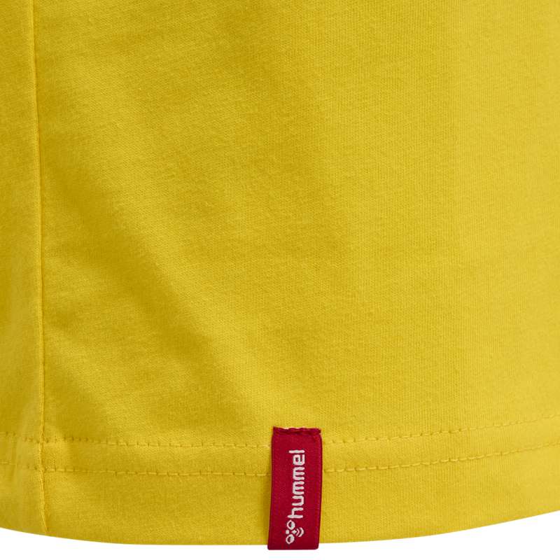 Hummel Red Basic S/S T-shirts Kinderen Geel | 871208-672