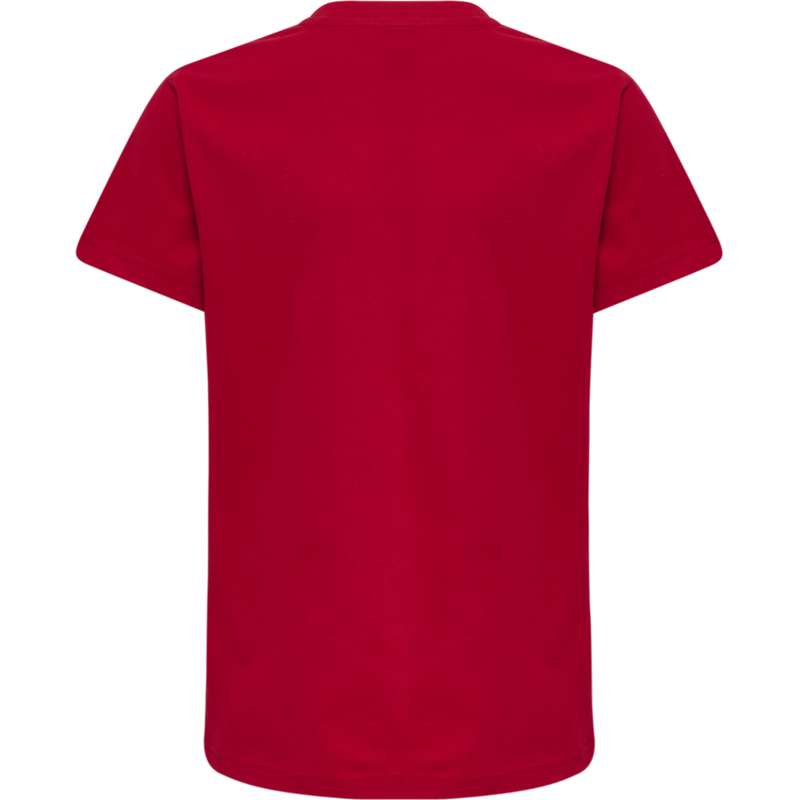 Hummel Red Basic S/S T-shirts Kinderen Rood | 647631-584