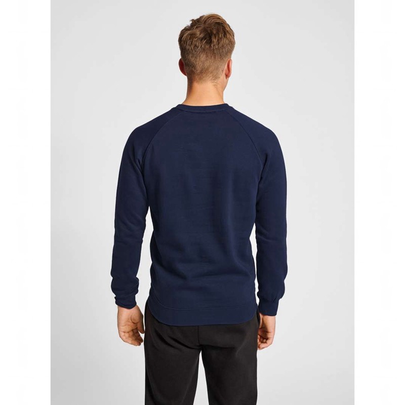 Hummel Red Classic Sweatshirts Heren Donkerblauw | 930514-076