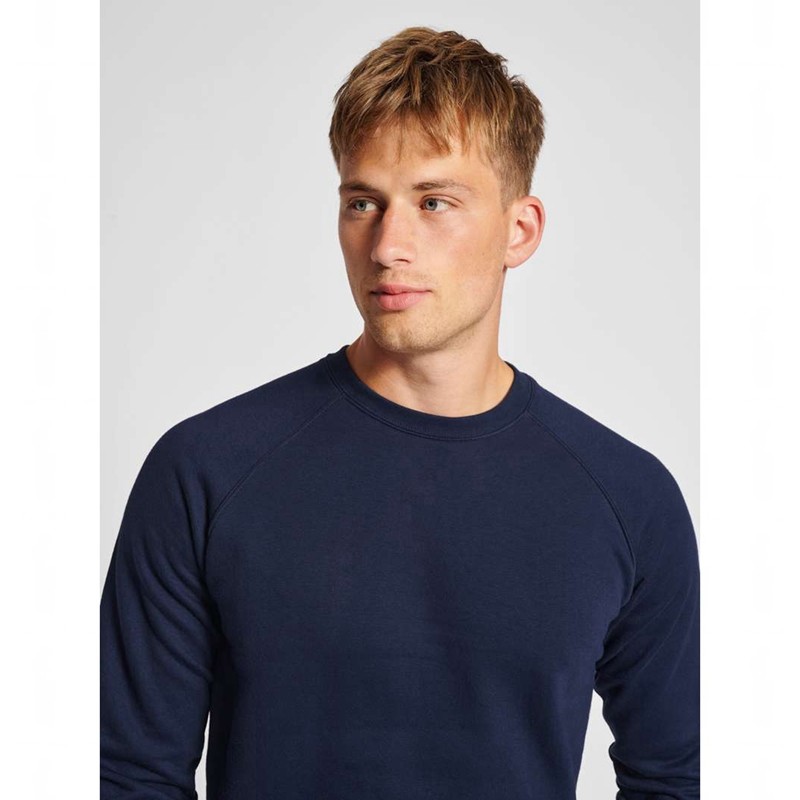 Hummel Red Classic Sweatshirts Heren Donkerblauw | 930514-076