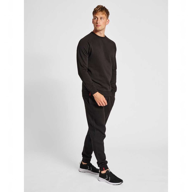 Hummel Red Classic Sweatshirts Heren Zwart | 353722-583