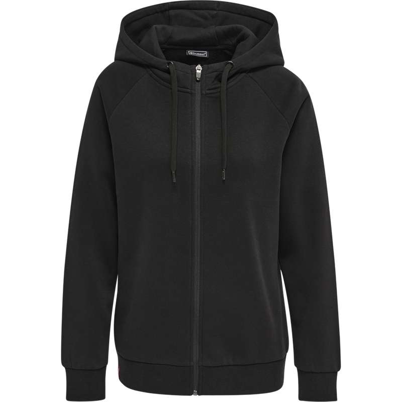 Hummel Red Classic Zip Hoodie Dames Zwart | 062023-910