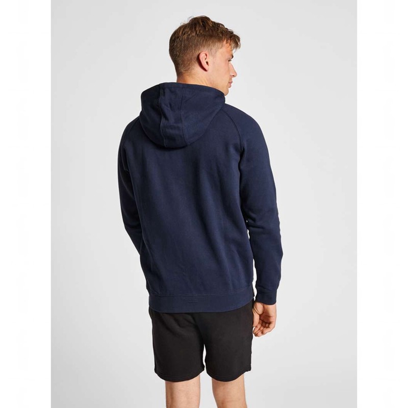 Hummel Red Classic Zip Hoodie Heren Donkerblauw | 663208-636