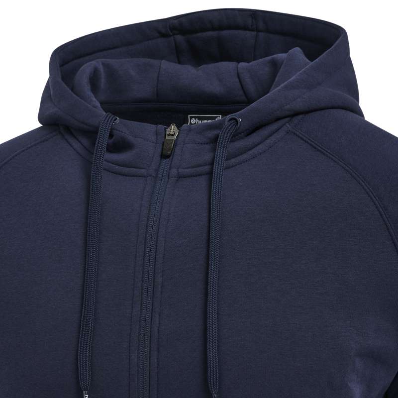 Hummel Red Classic Zip Hoodie Heren Donkerblauw | 663208-636