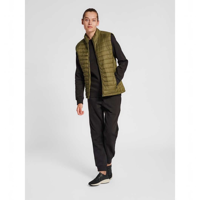 Hummel Red Quilted Vest Dames Olijfgroen | 422702-123