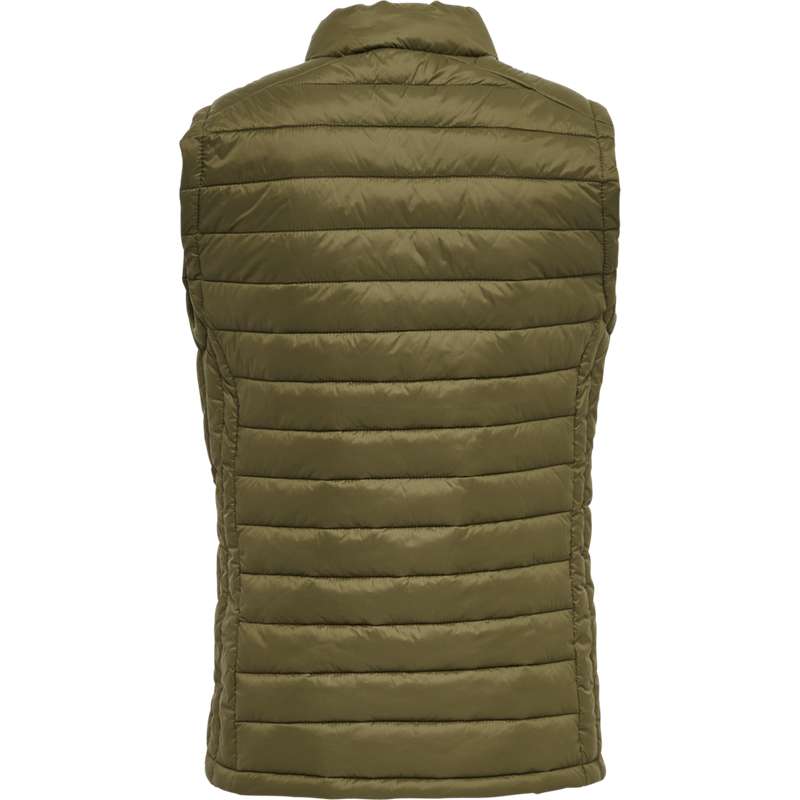 Hummel Red Quilted Vest Dames Olijfgroen | 422702-123