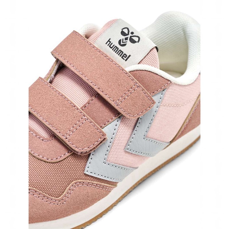Hummel Reflex Double Multi Jr Sneakers Kinderen Bruin | 335131-133