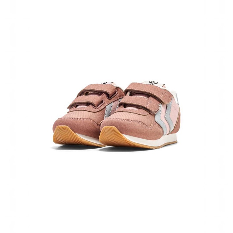 Hummel Reflex Double Multi Jr Sneakers Kinderen Bruin | 335131-133