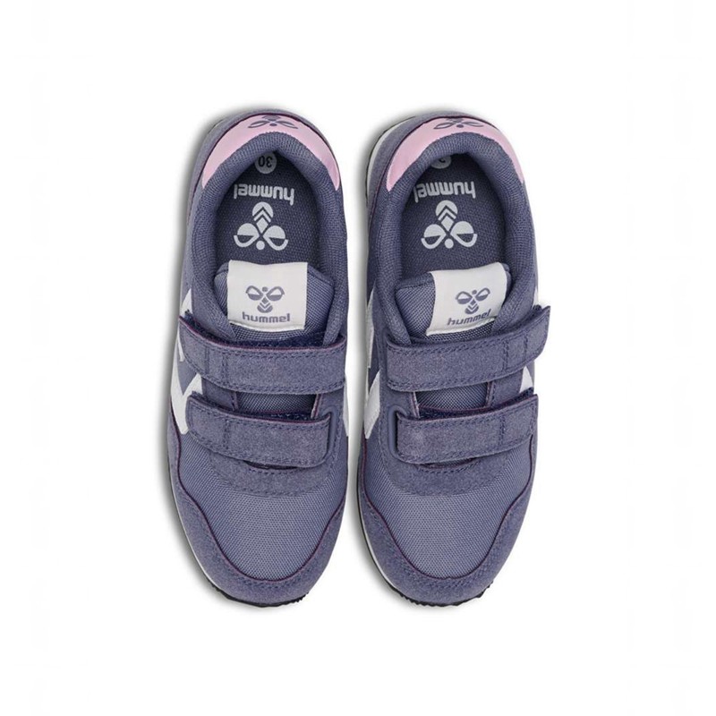 Hummel Reflex Double Multi Jr Sneakers Kinderen Wit | 446905-842