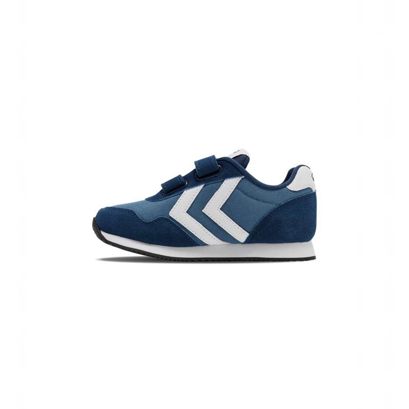 Hummel Reflex Double Multi Jr Sneakers Kinderen Blauw | 342256-458