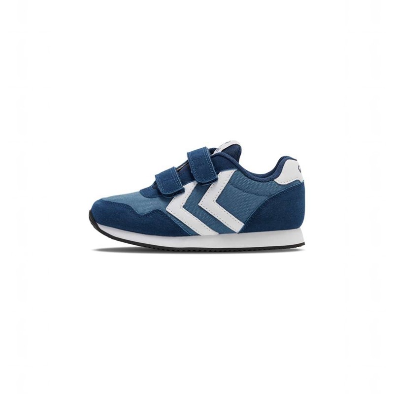 Hummel Reflex Double Multi Jr Sneakers Kinderen Blauw | 342256-458