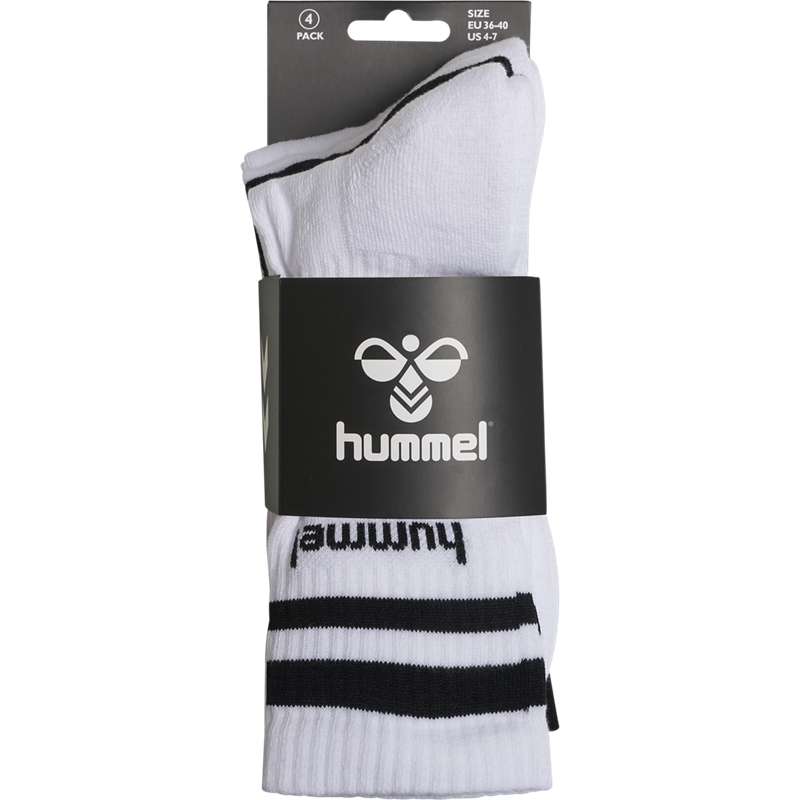 Hummel Retro 4-packs Mix Korte Broek Heren Wit | 056361-838