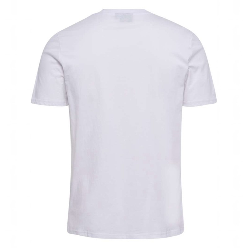 Hummel Roligan Cotton T-shirts Heren Wit | 185527-180