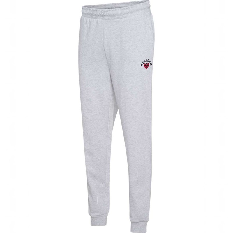 Hummel Roligan Joggingbroek Heren Grijs | 029337-186