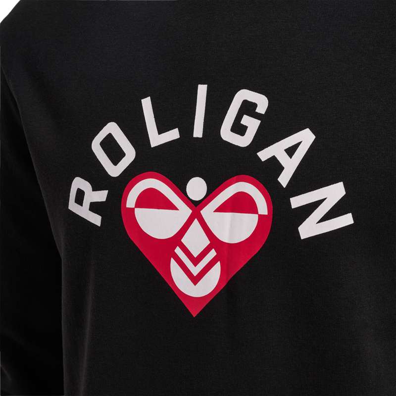 Hummel Roligan Sweatshirts Heren Zwart | 958173-695