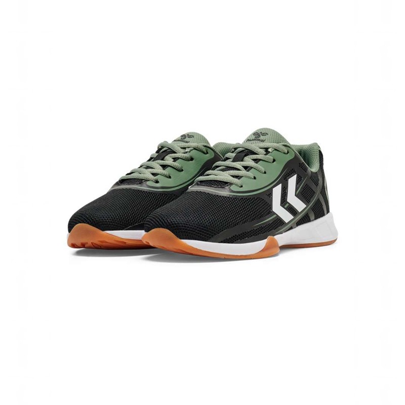 Hummel Root Elite Ii Handbalschoenen Heren Zwart | 930329-806